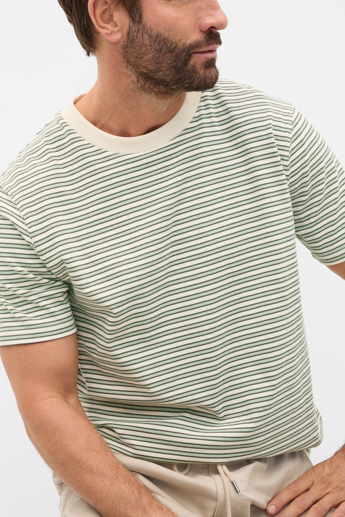Stripe Crew Tee