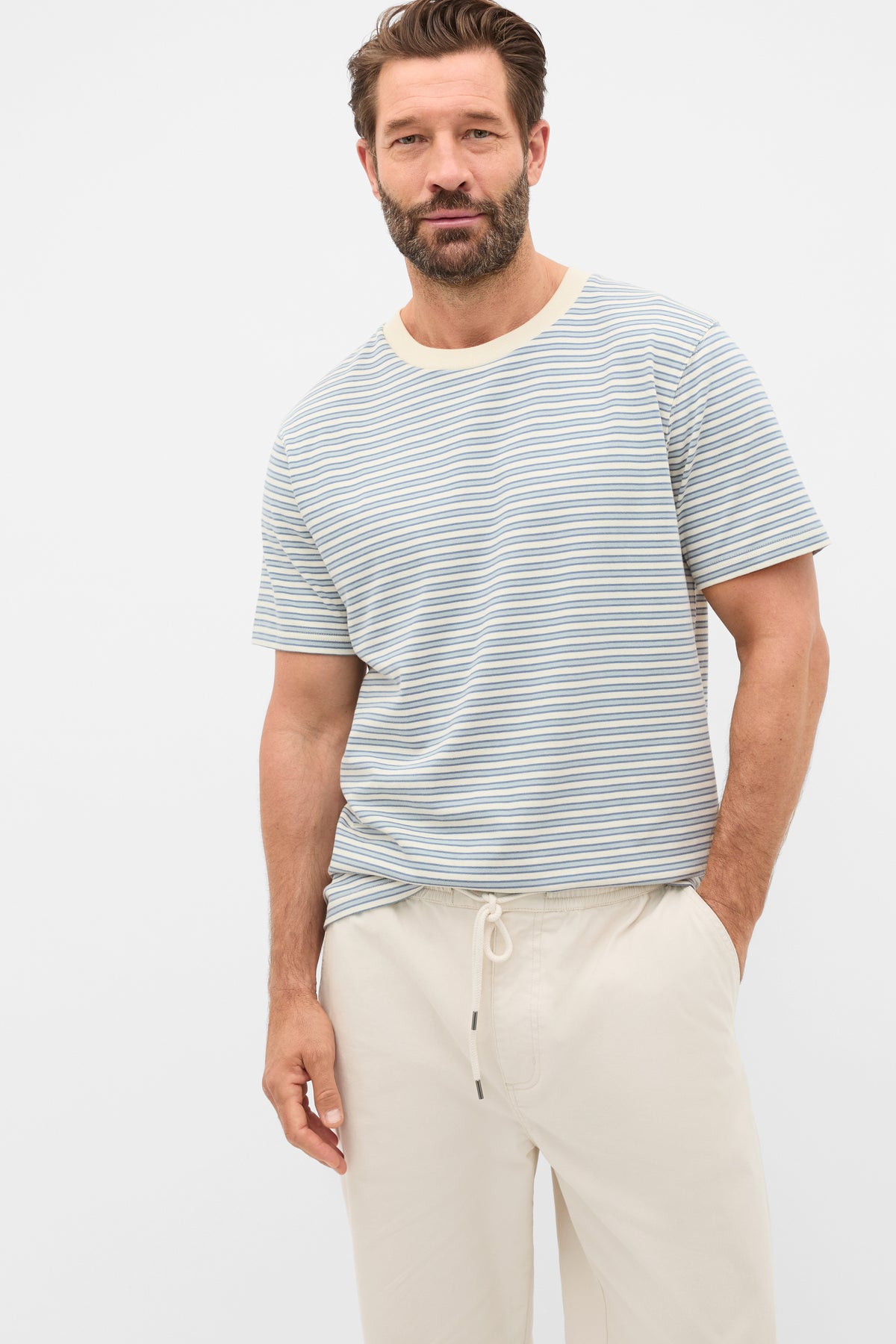 Stripe Crew Tee