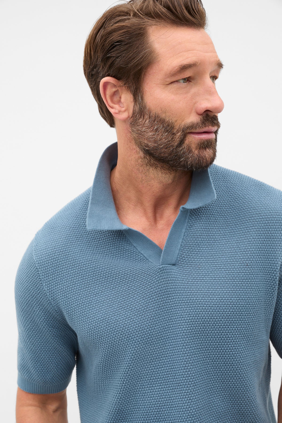 Basket Stitch Polo