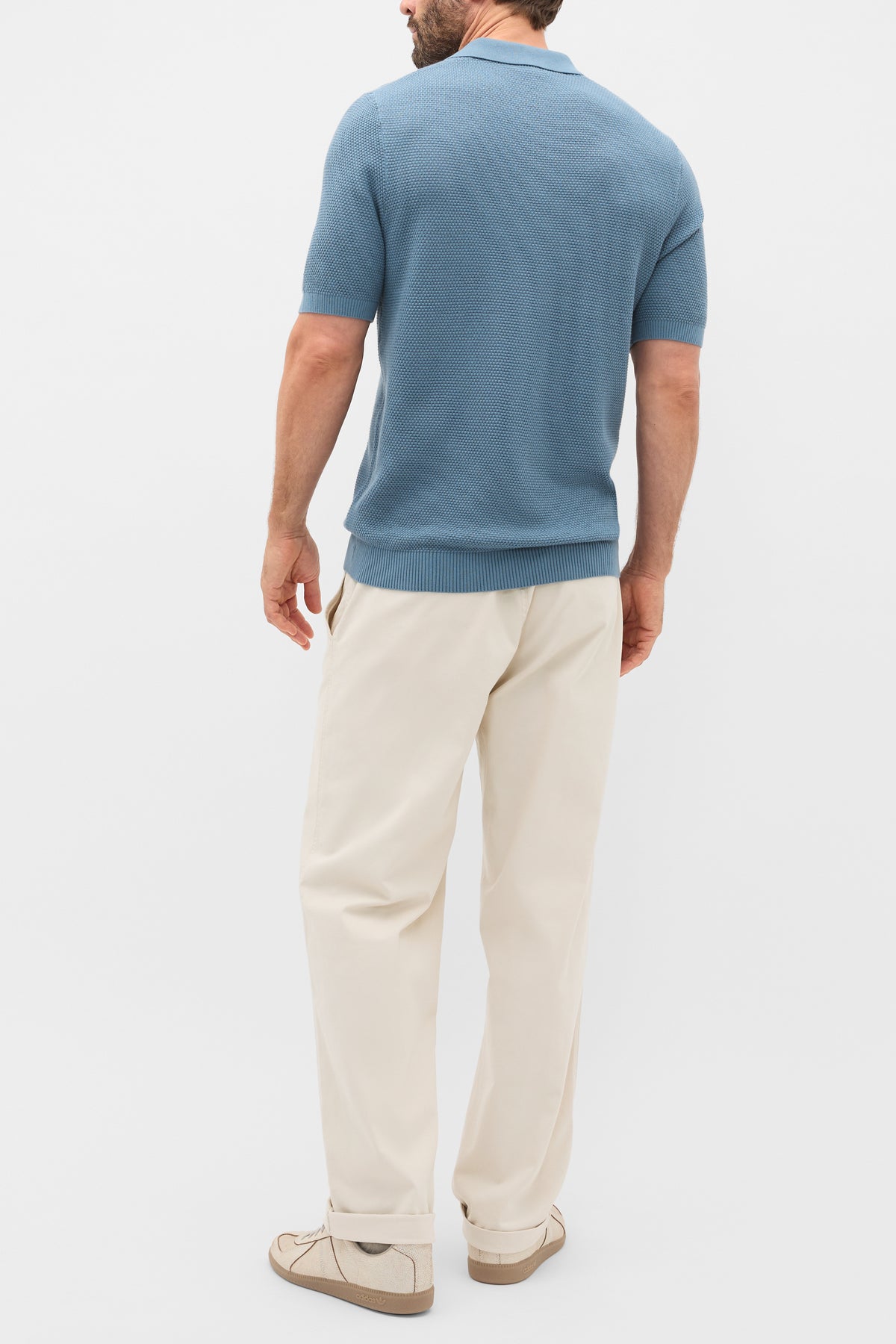 Basket Stitch Polo