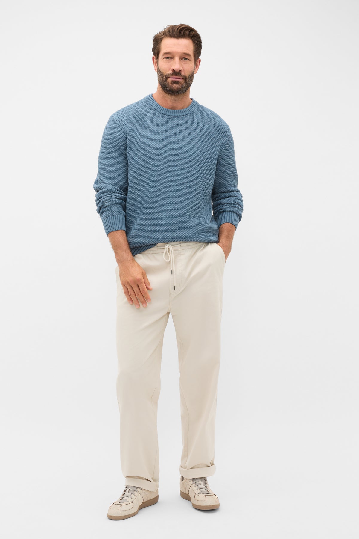 Basket Stitch Crew