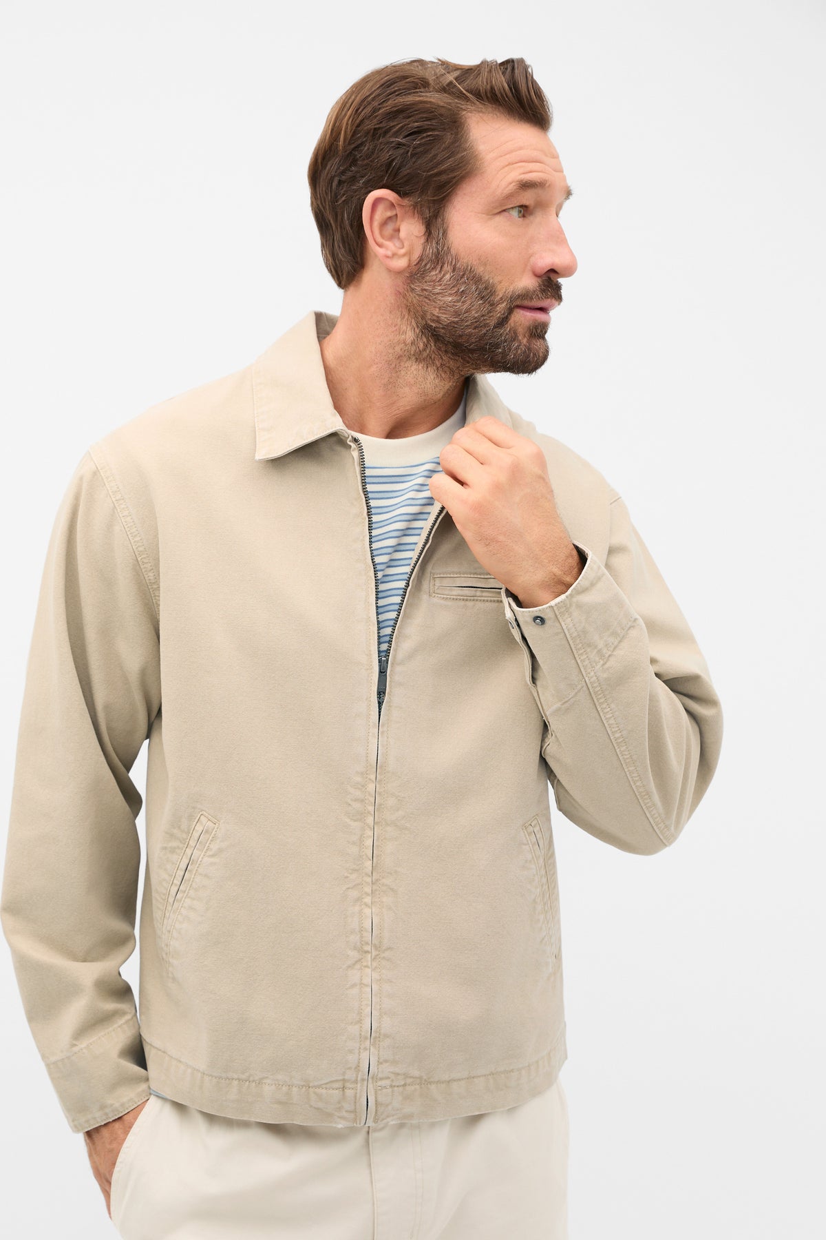 Zip Through Jacket