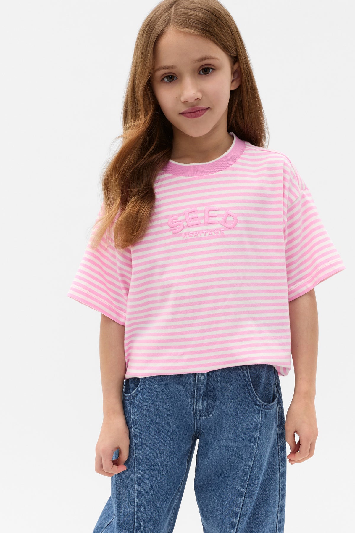 Core Stripe Logo Tee