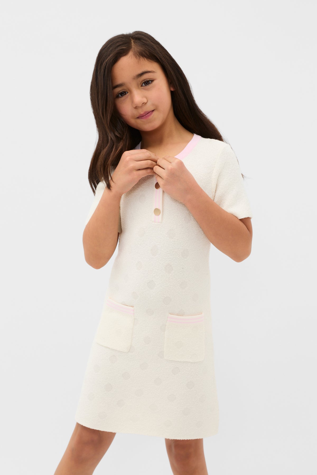 Spot Knit Dress