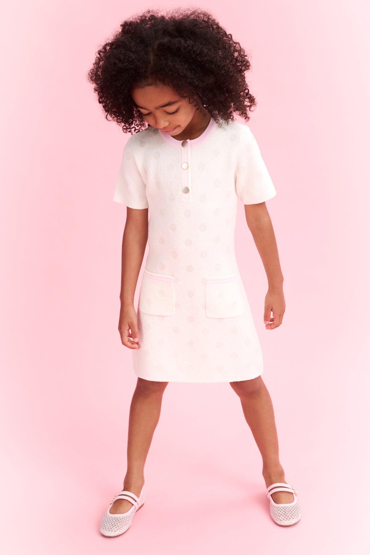 Spot Knit Dress