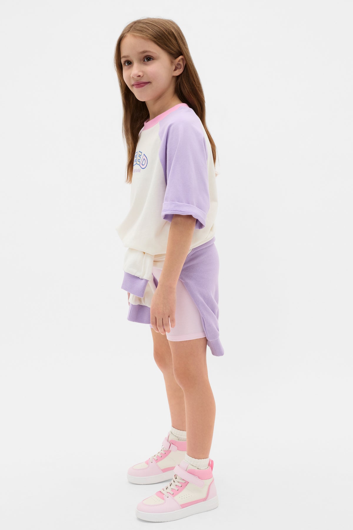 Colourblock Logo Bike Short