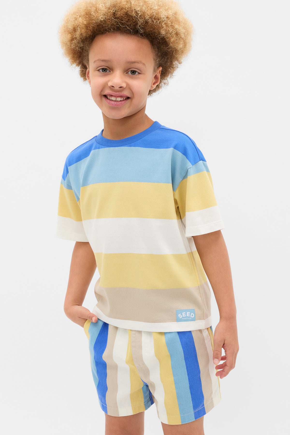 Multi Stripe Tee