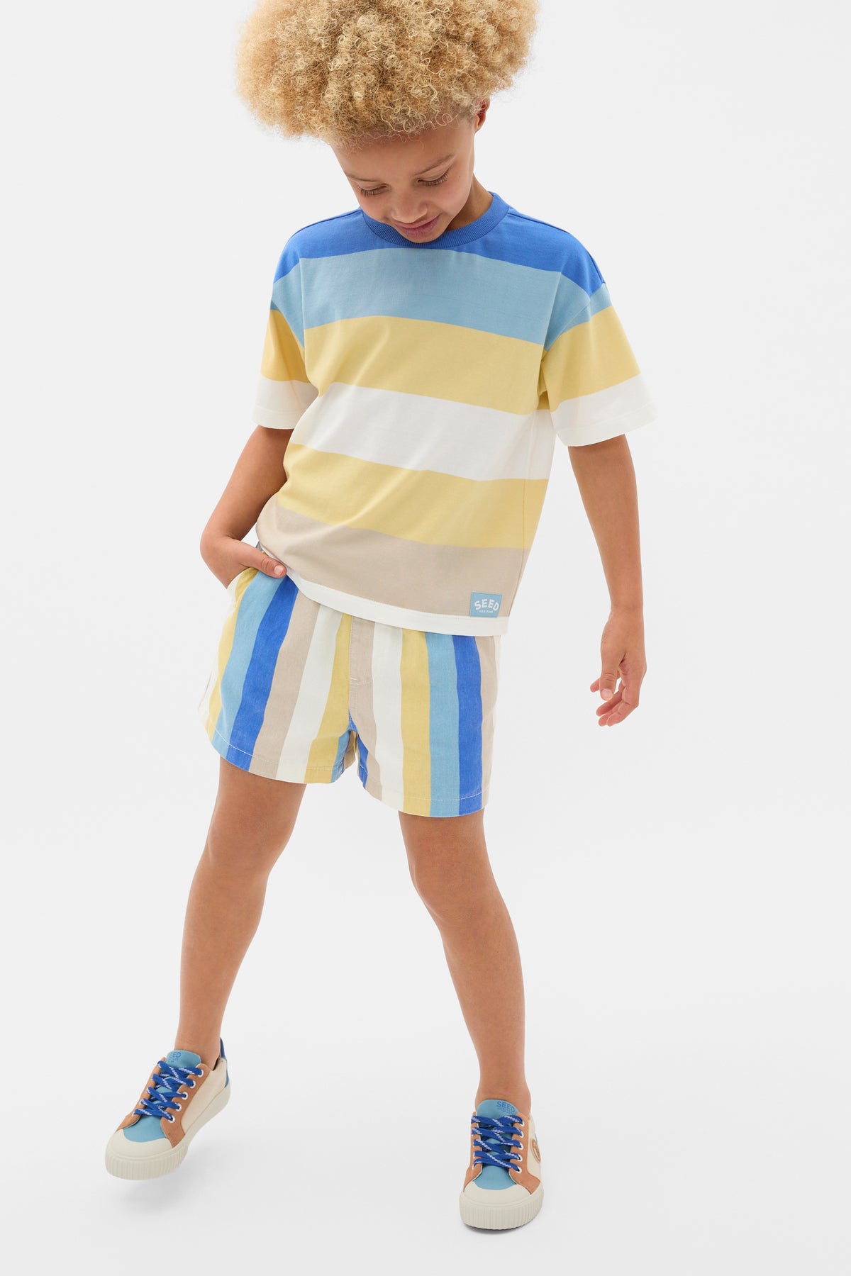 Multi Stripe Tee