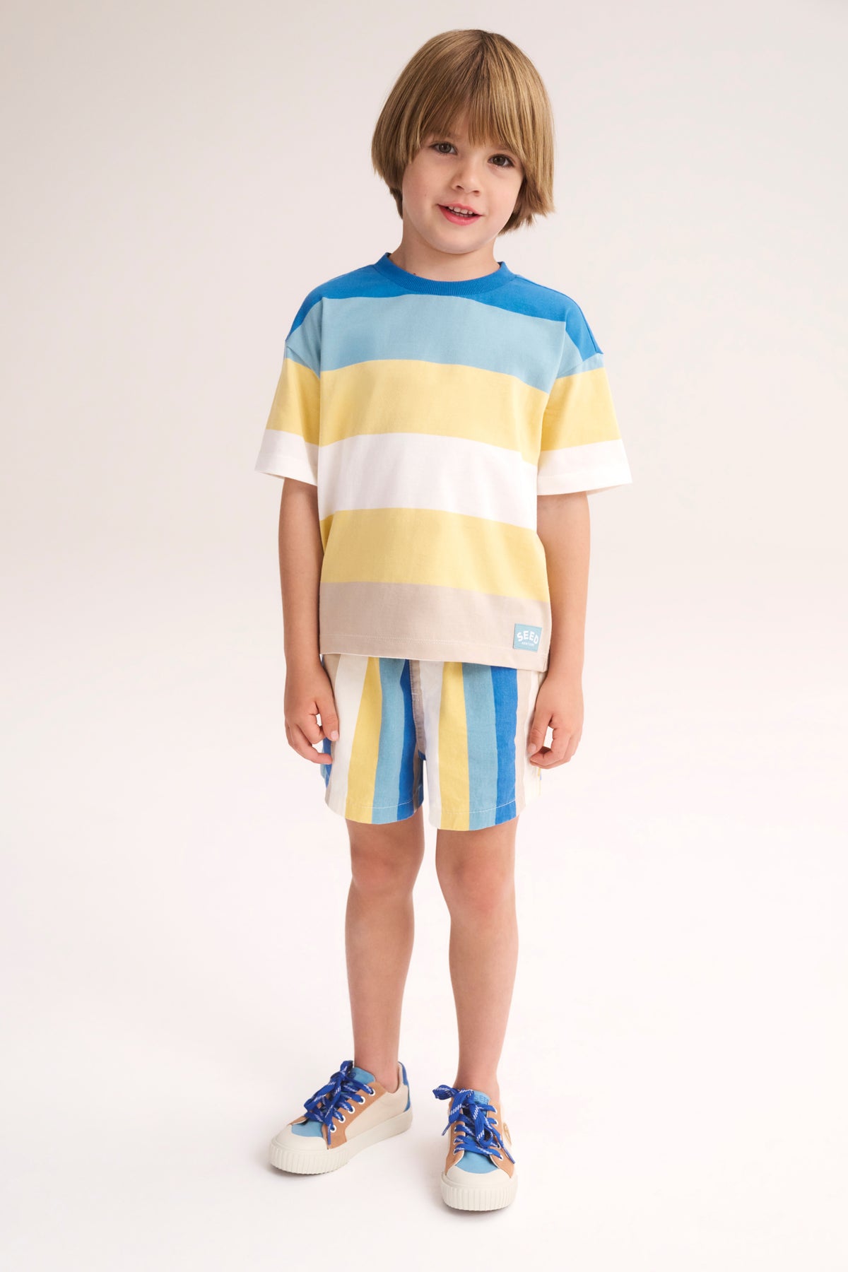 Multi Stripe Tee