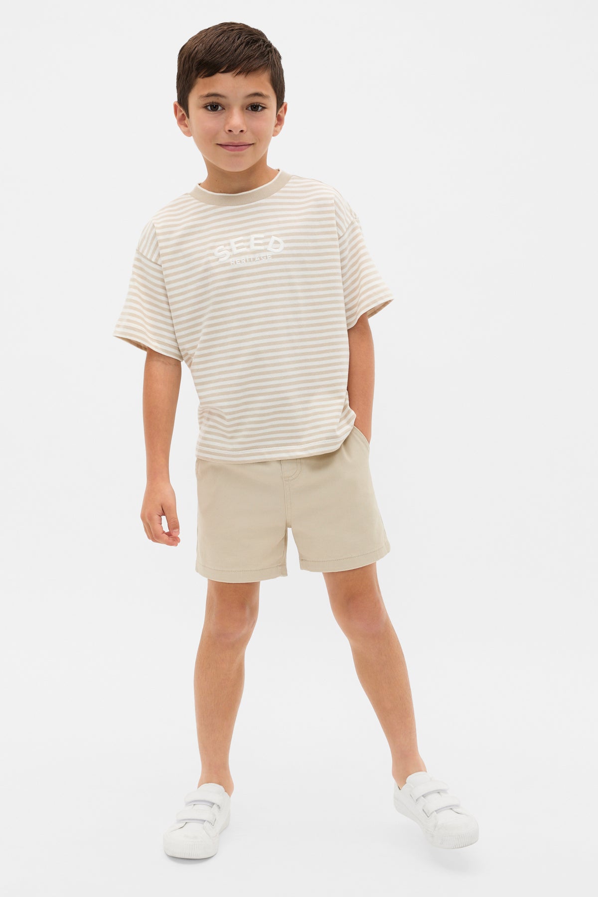 Core Stripe Logo Tee