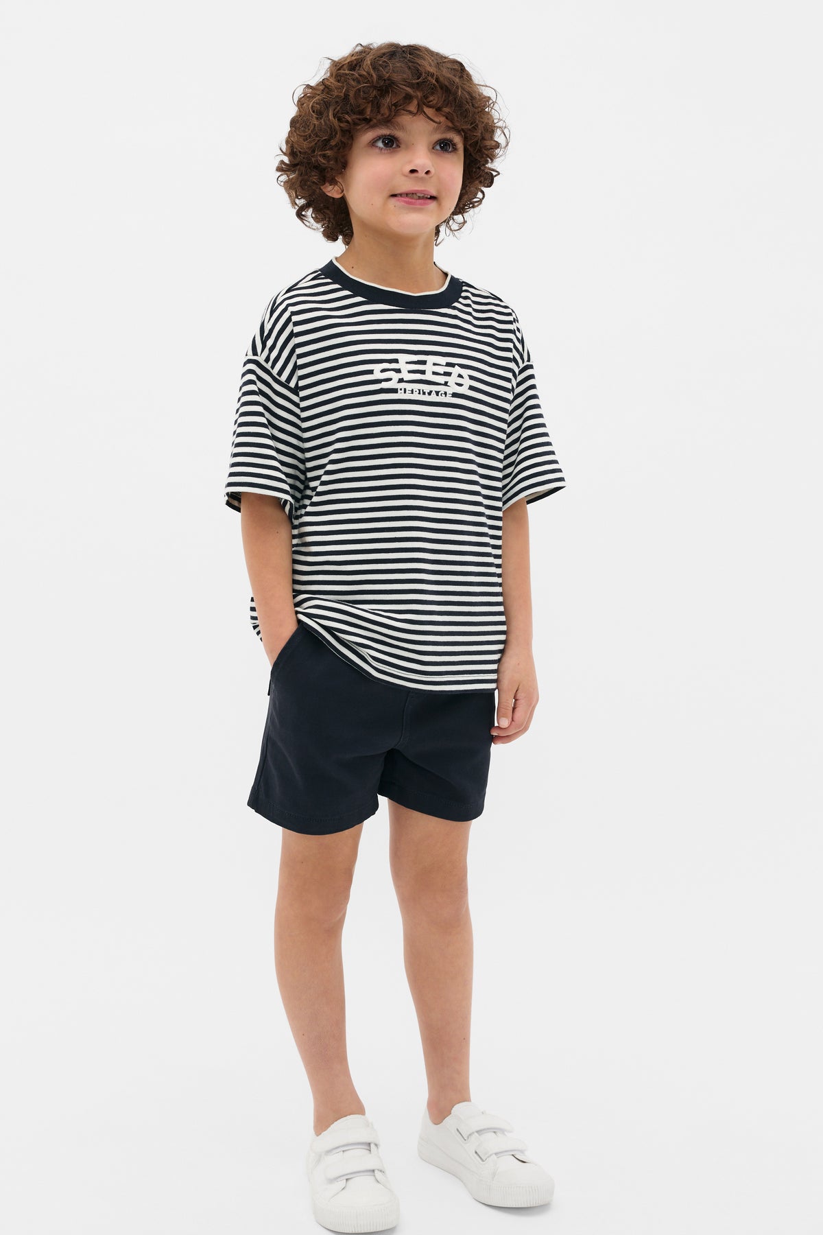 Core Stripe Logo Tee