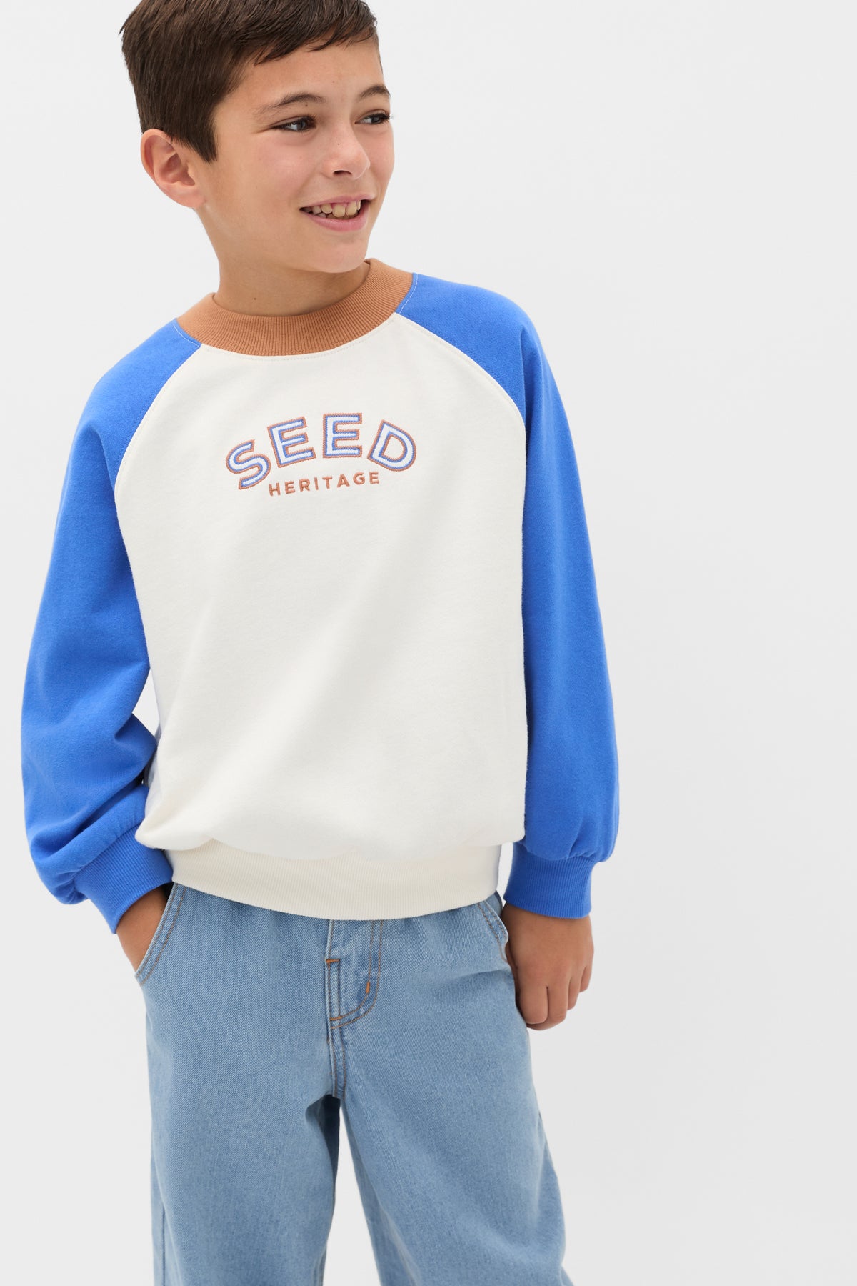 Raglan Logo Sweat