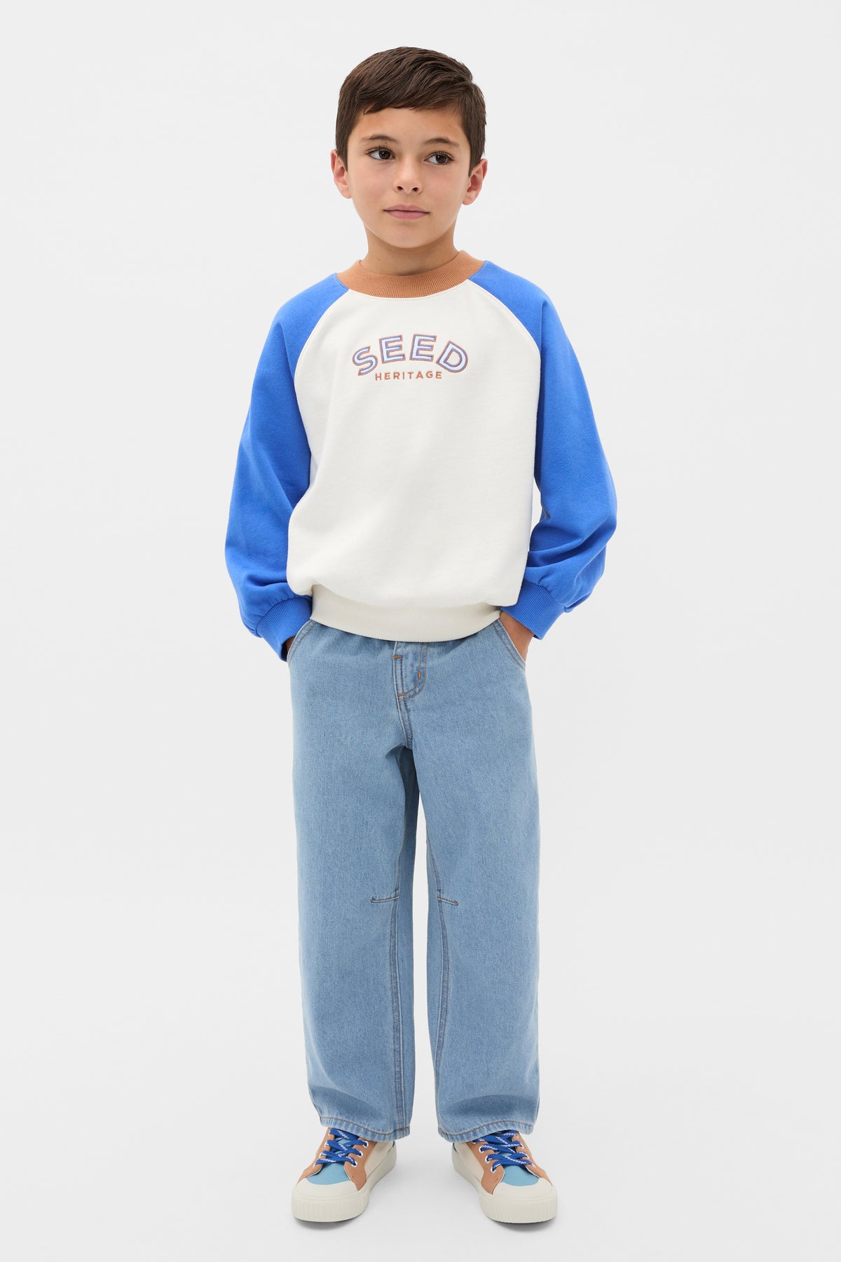 Raglan Logo Sweat