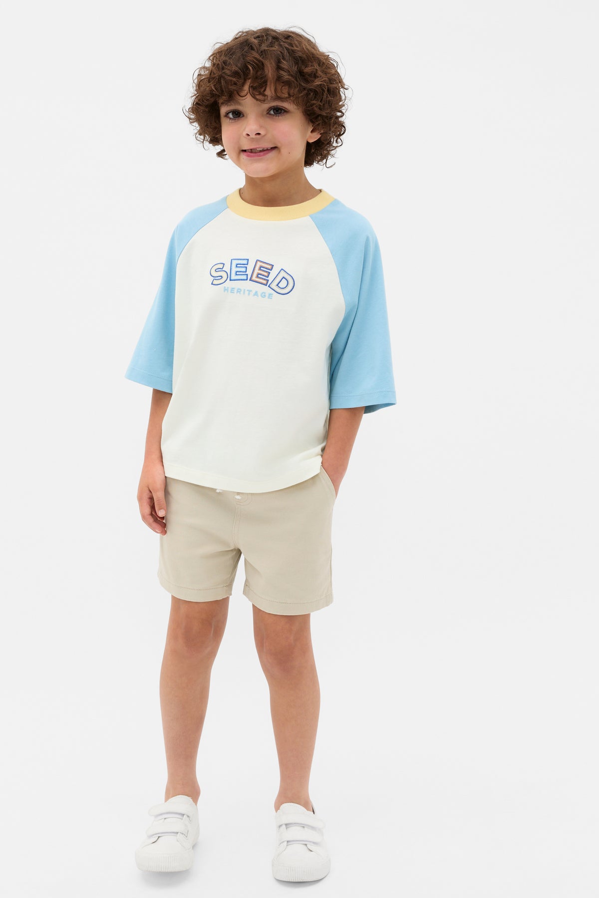 Raglan Logo Tee