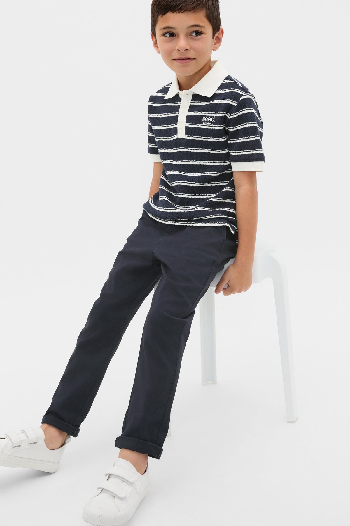 Core Boucle Knit Polo