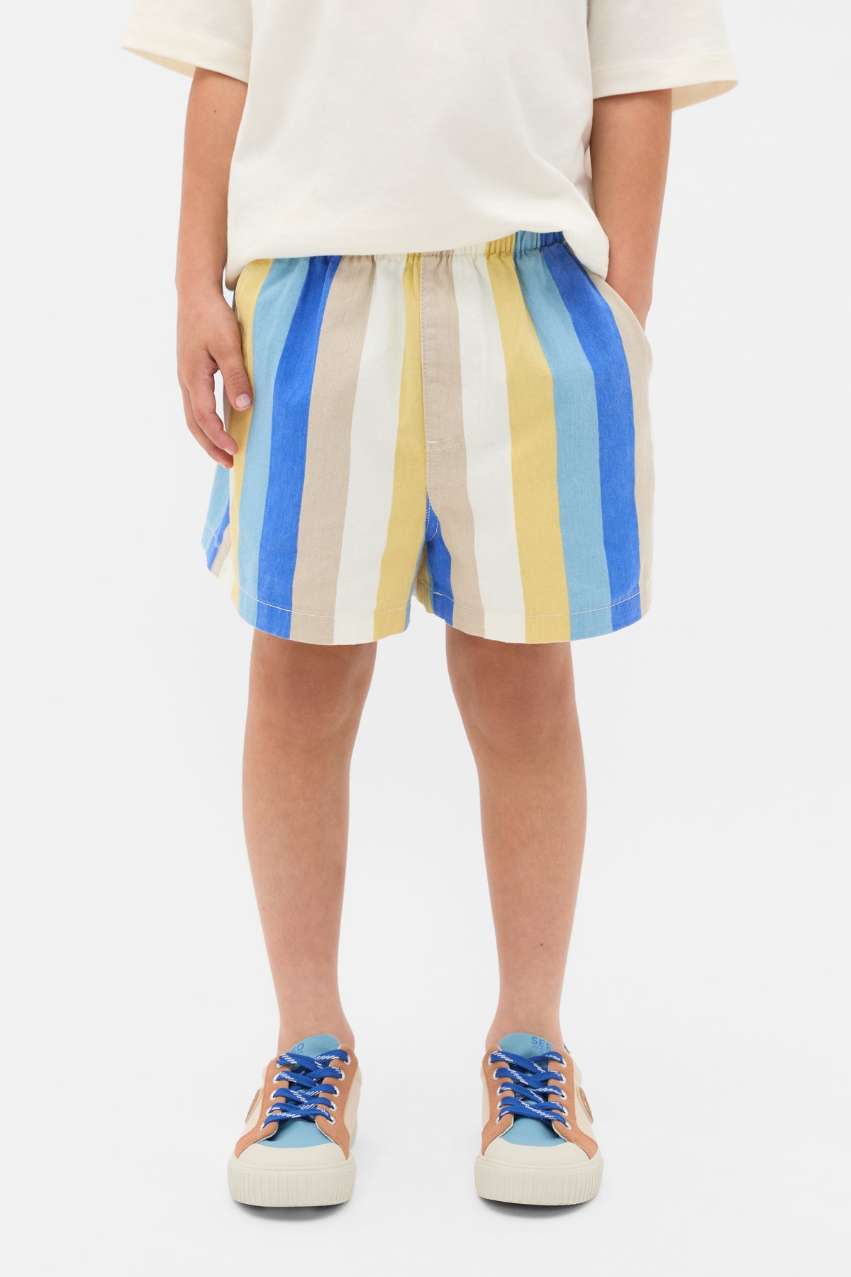 Multi Stripe Vacay Short