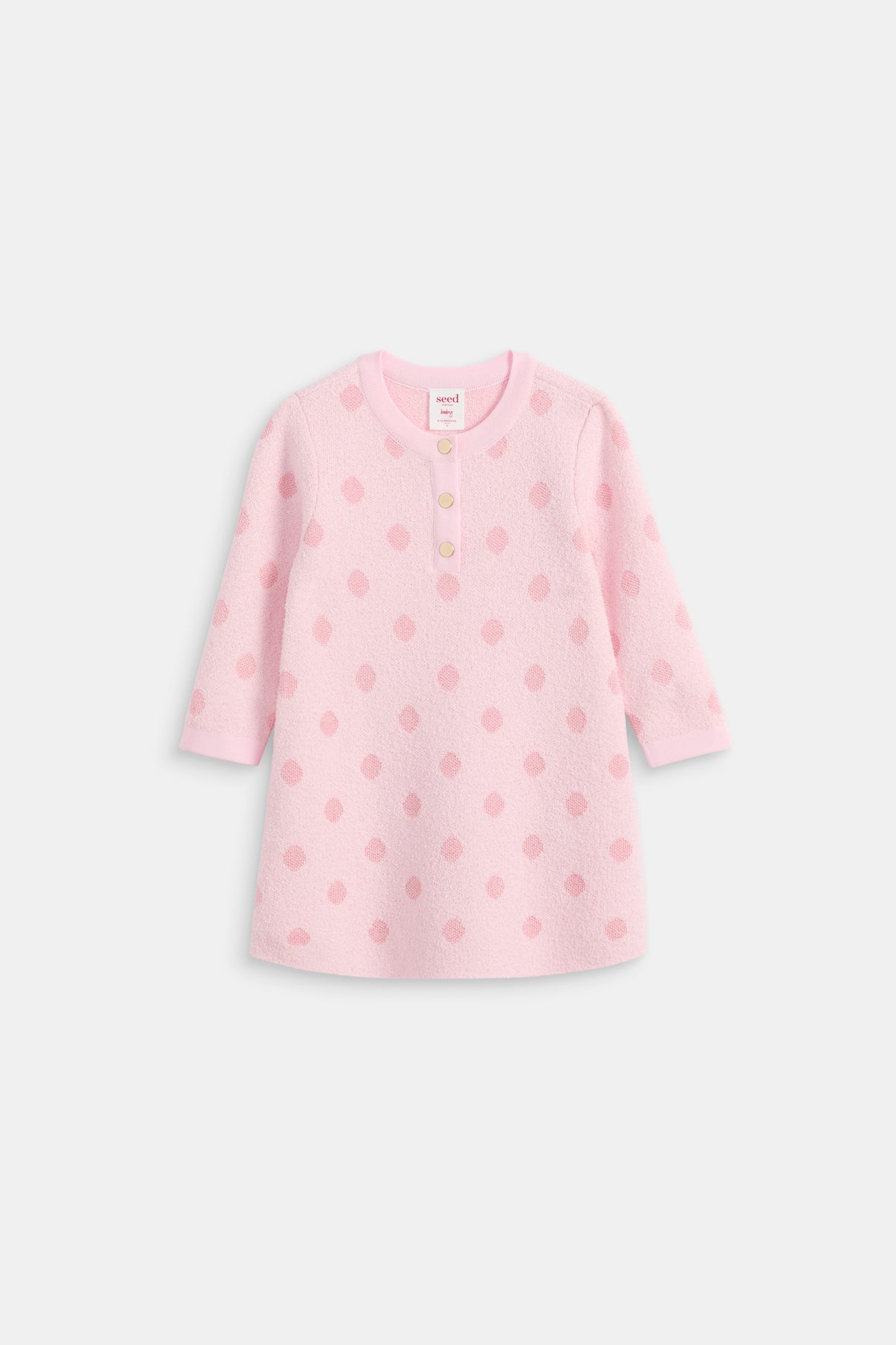 Spot Knit Dress
