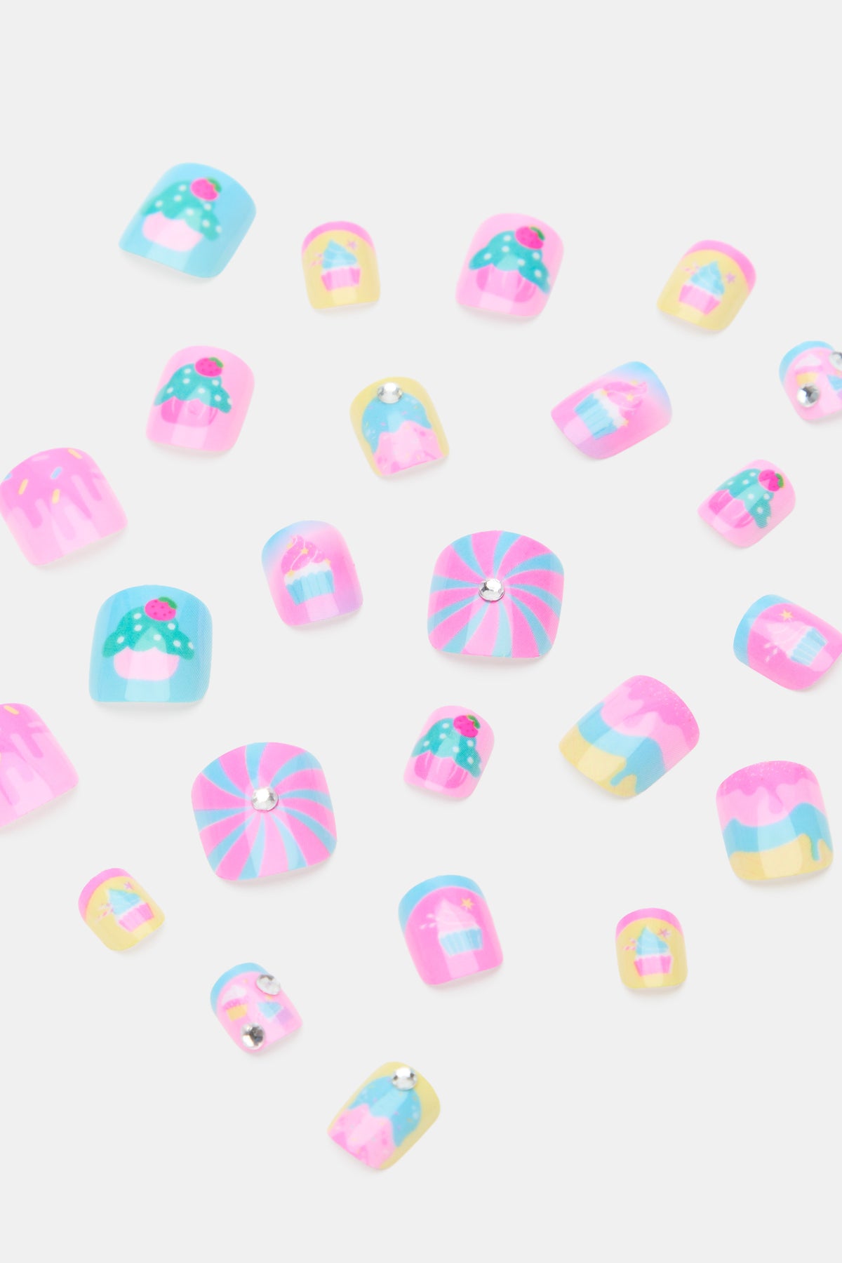 Cupcake Press On Nails