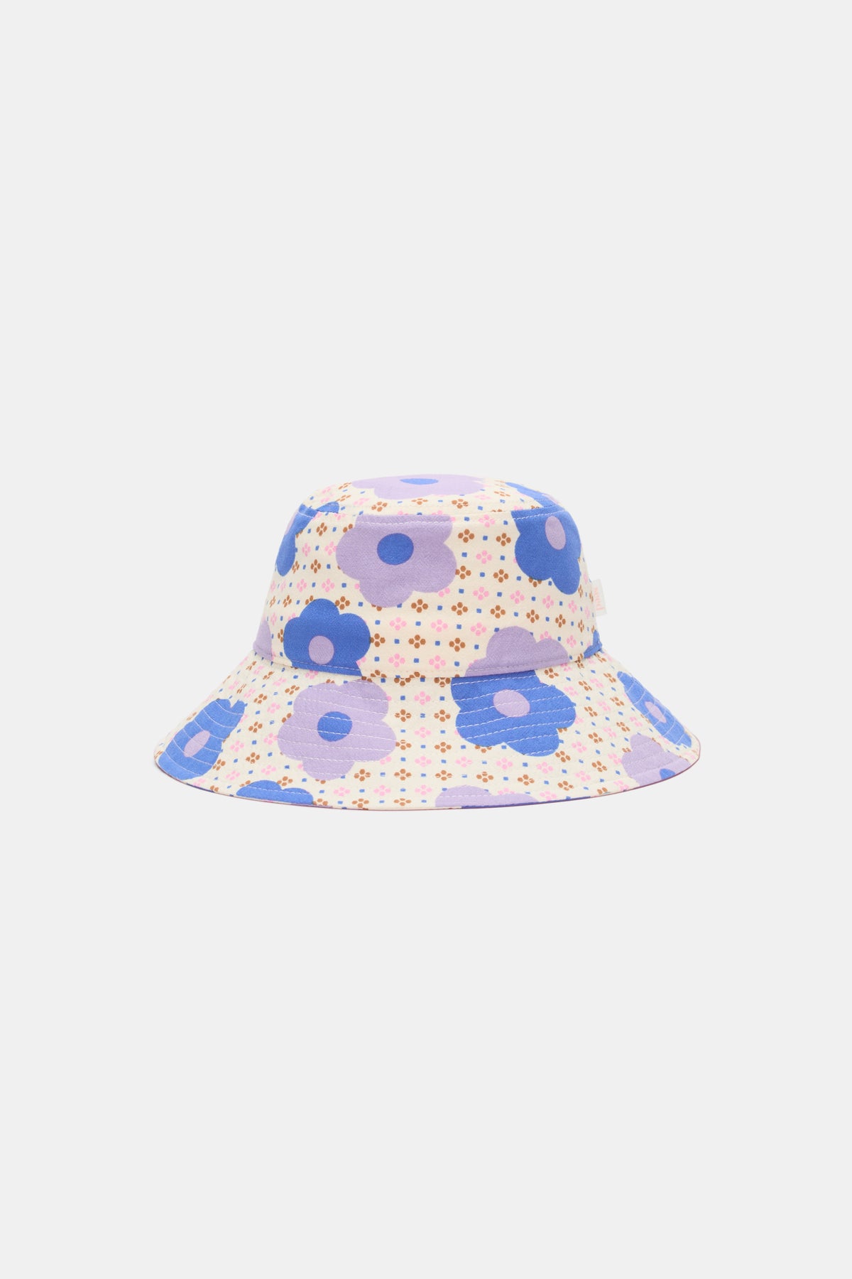 Floral Brimmed Hat