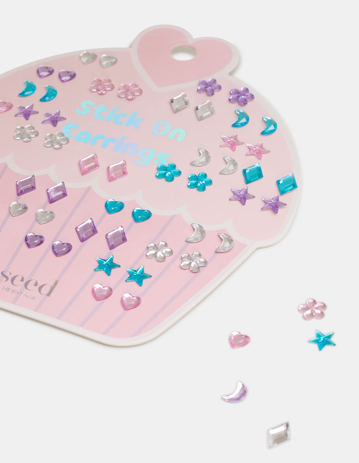 Cupcake Stick On Earrings