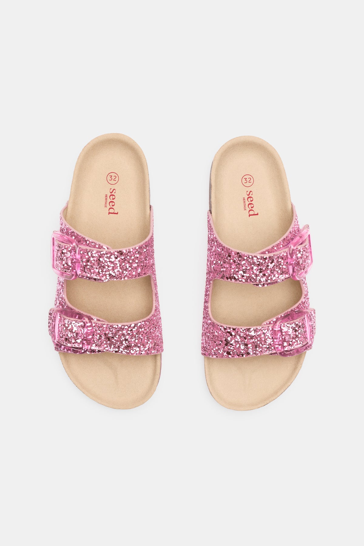 Transparent Buckle Sandal