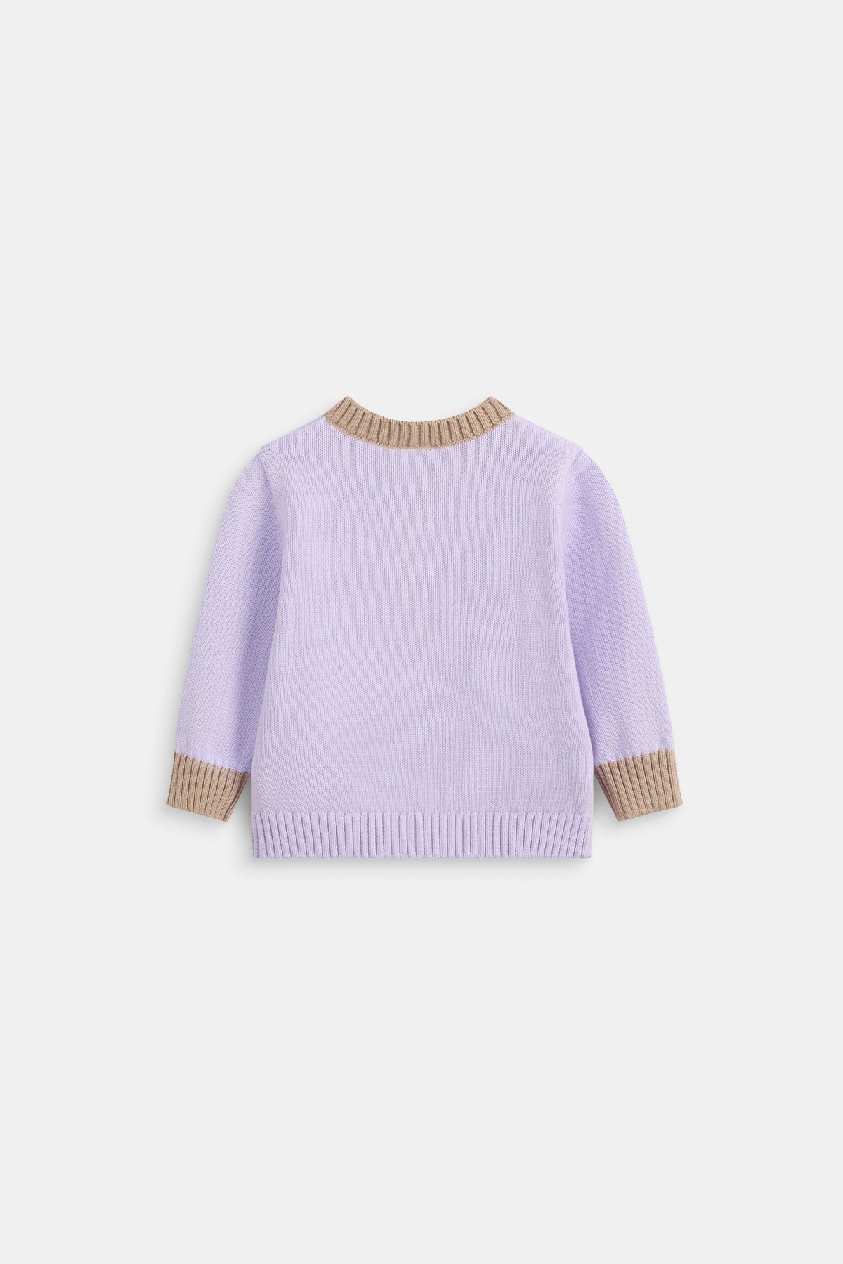 Colourblock Knit Cardigan