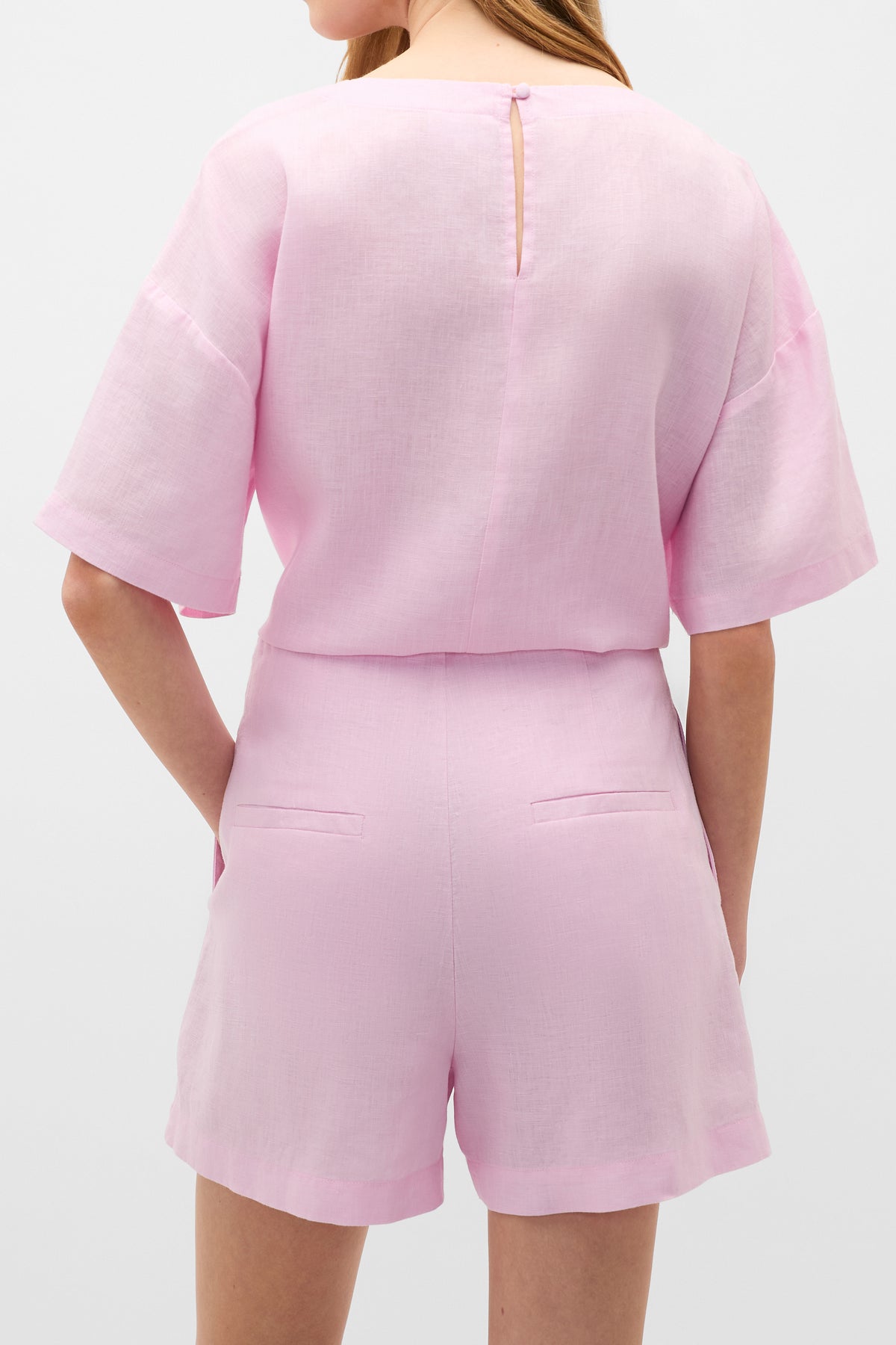 Core Linen High Rise Short