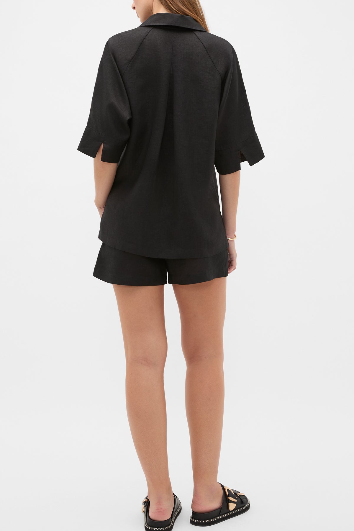 Core Linen Half Placket Popover