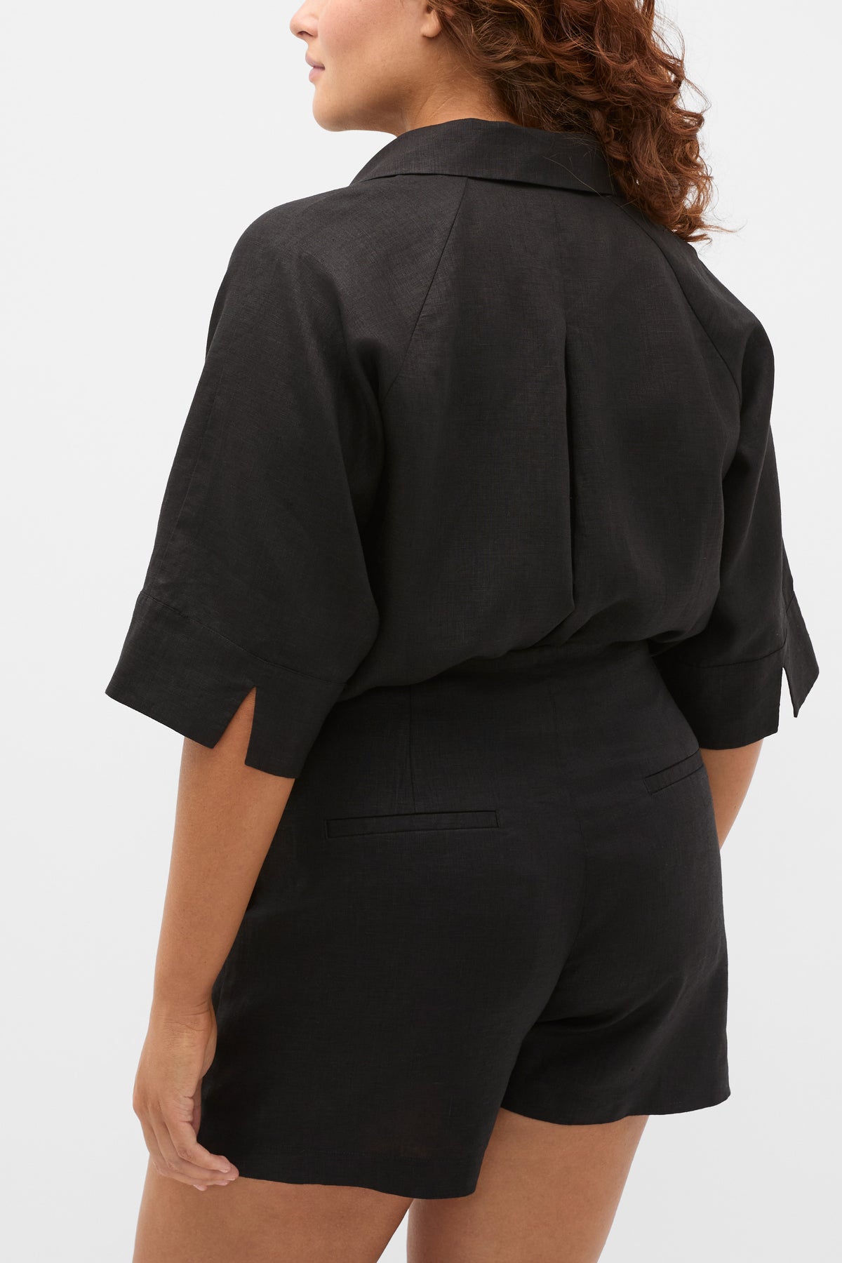 Core Linen Half Placket Popover