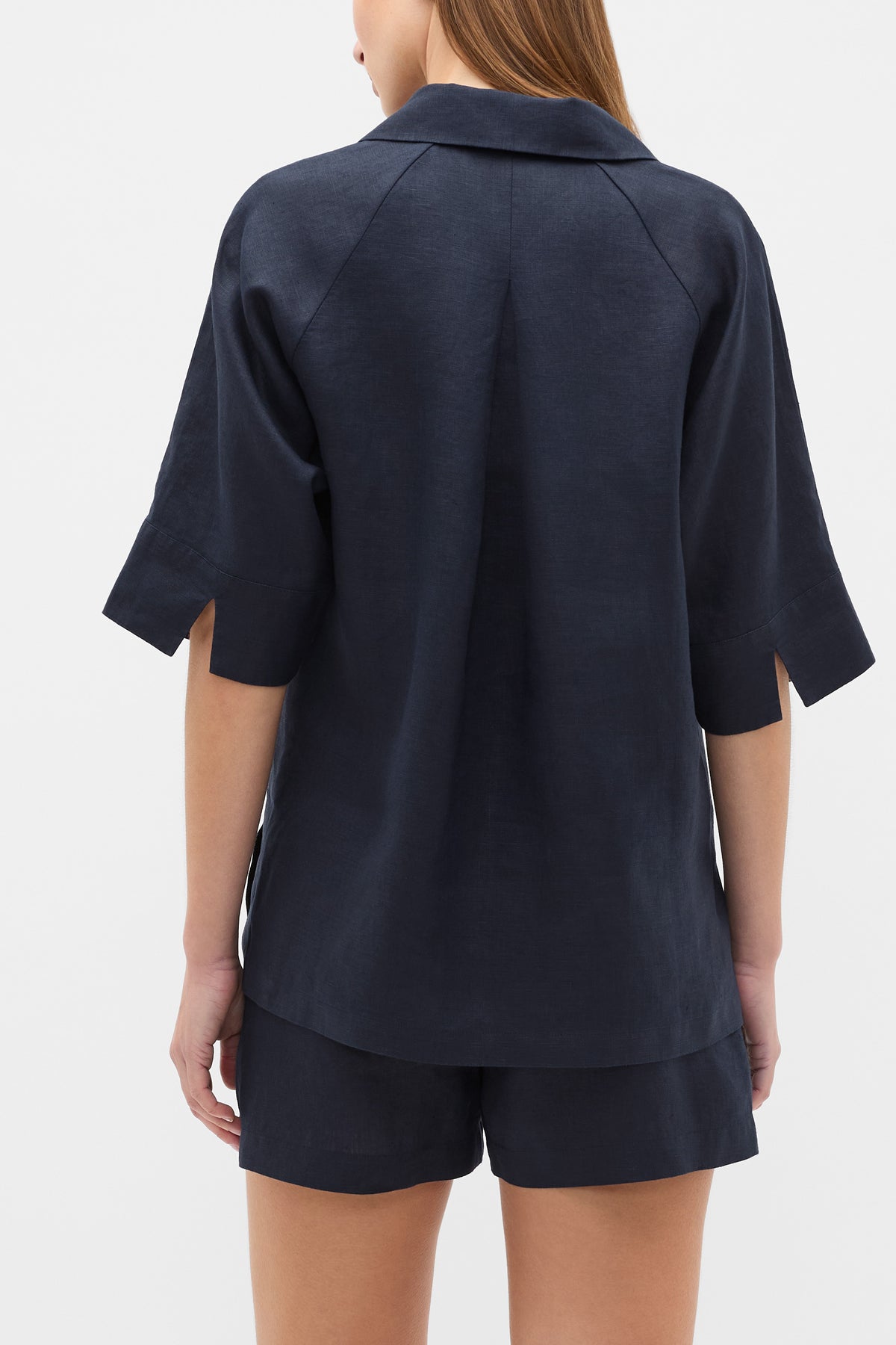 Core Linen Half Placket Popover
