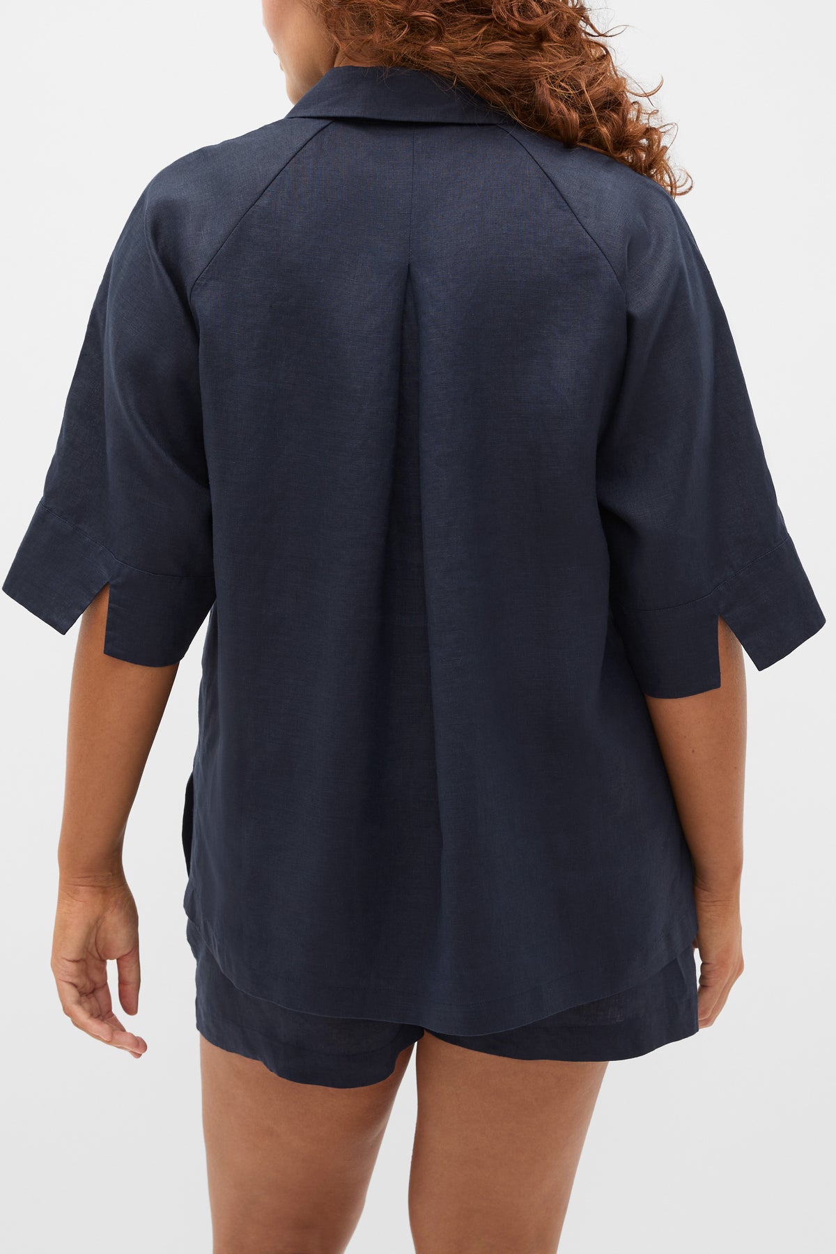 Core Linen Half Placket Popover