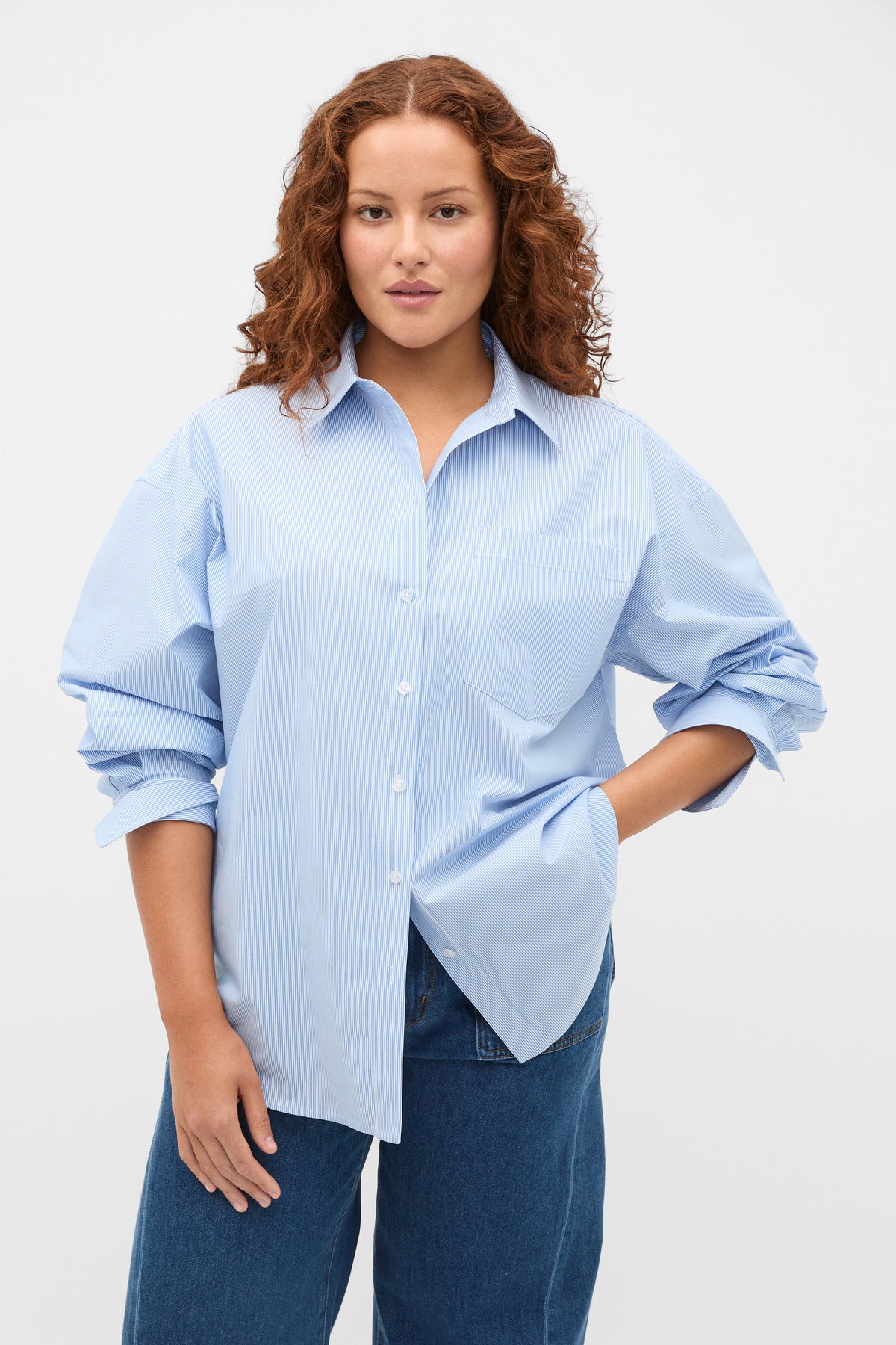 Poplin Stripe Shirt
