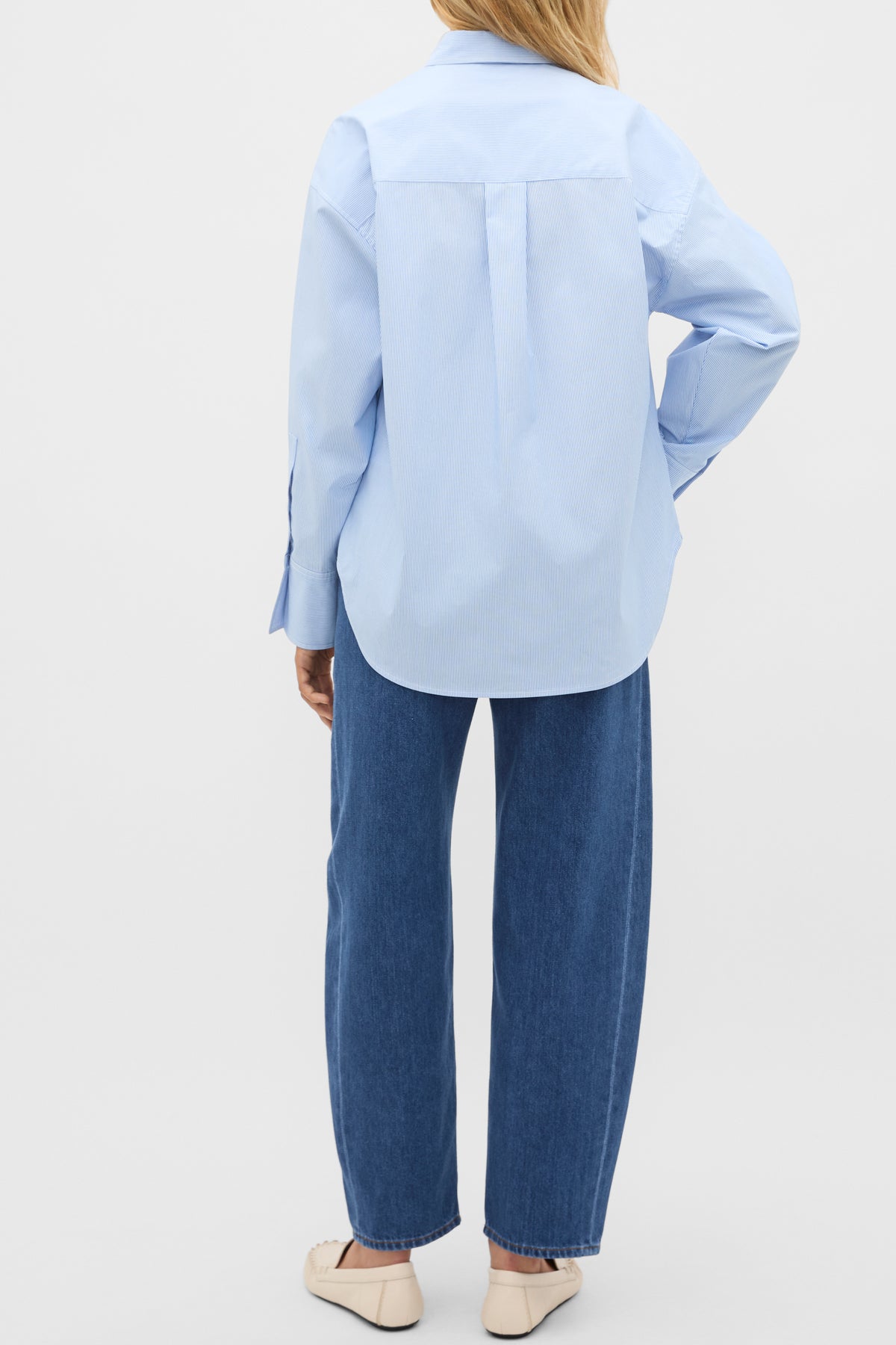 Poplin Stripe Shirt