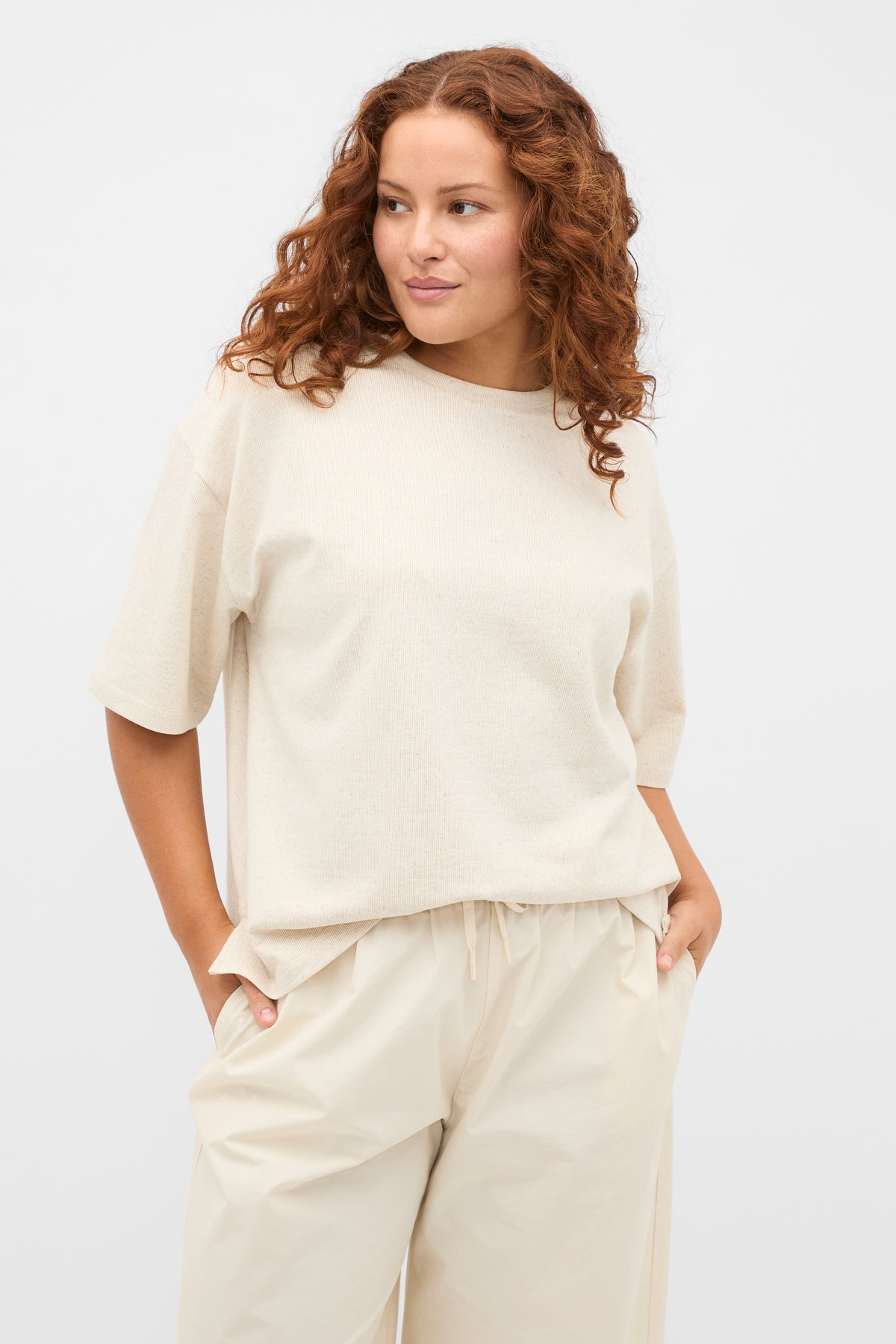 Rib Oversized Tee