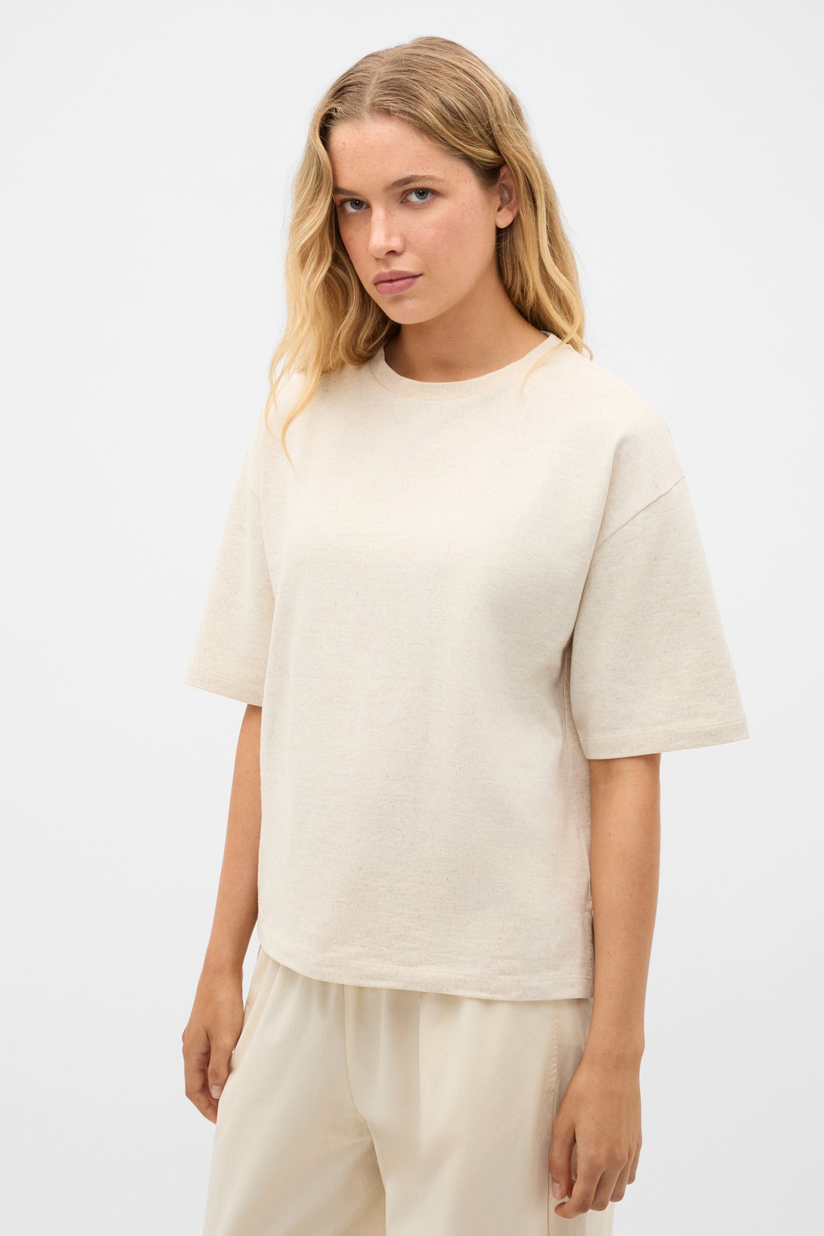 Rib Oversized Tee