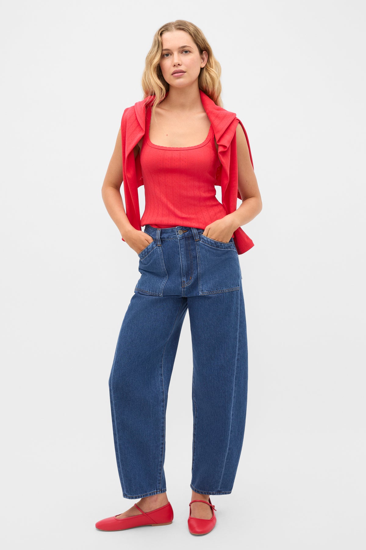 Pointelle Easy Tank