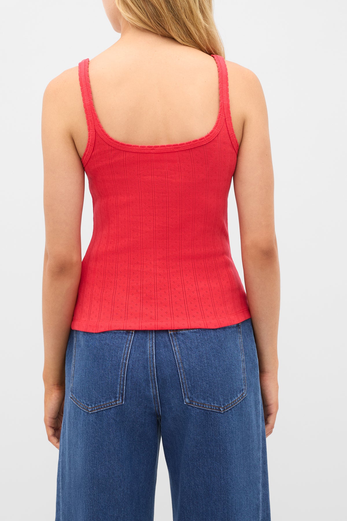 Pointelle Easy Tank