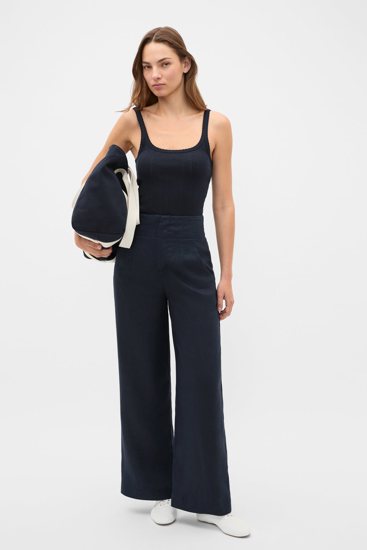 Pointelle Easy Tank