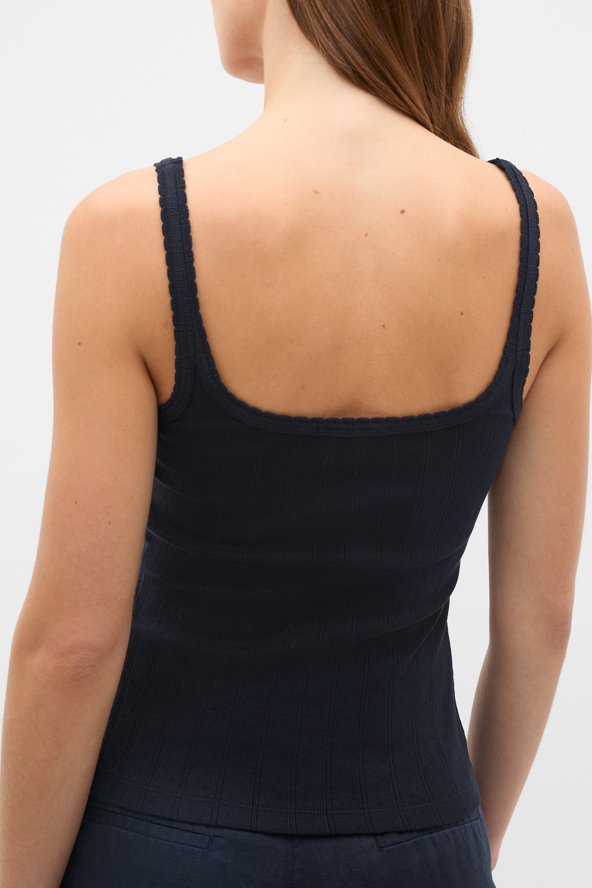 Pointelle Easy Tank