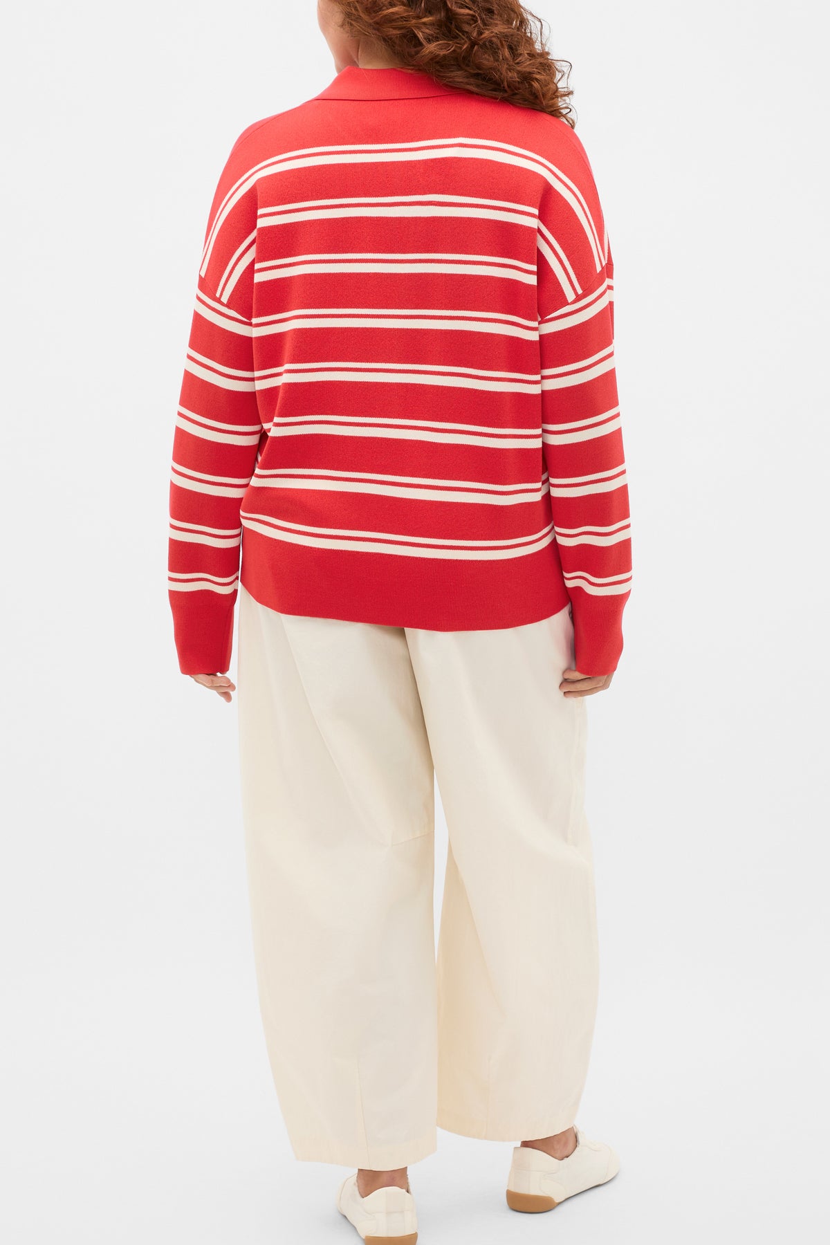 Relaxed Polo Knit