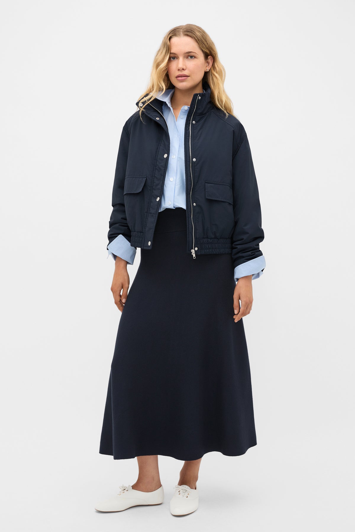 Double Knit Midi Skirt