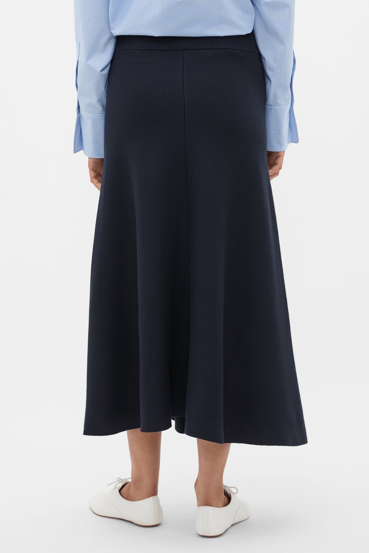 Double Knit Midi Skirt