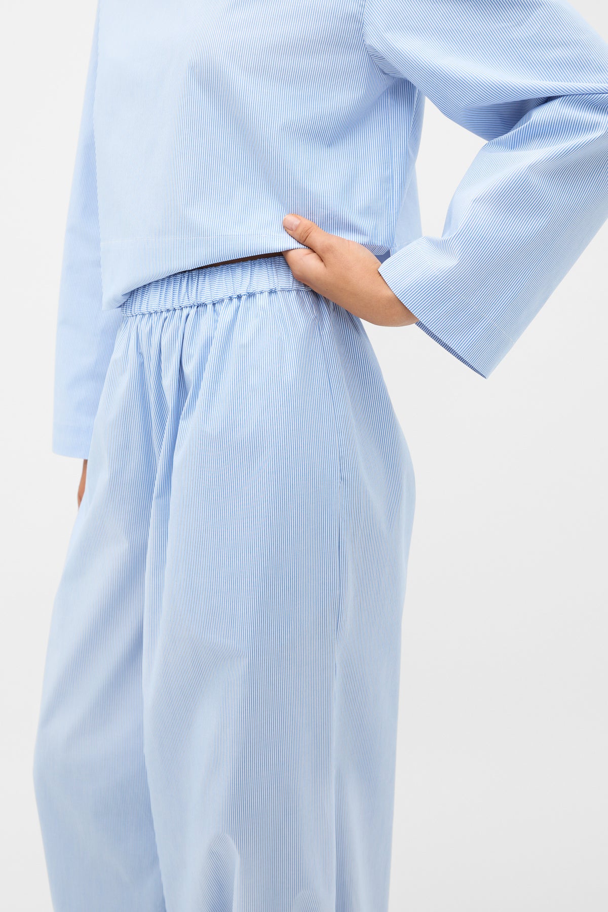 Poplin Stripe Pant