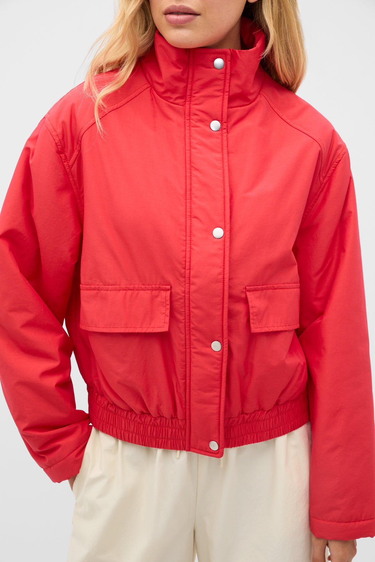 Relaxed Bomber Jacket