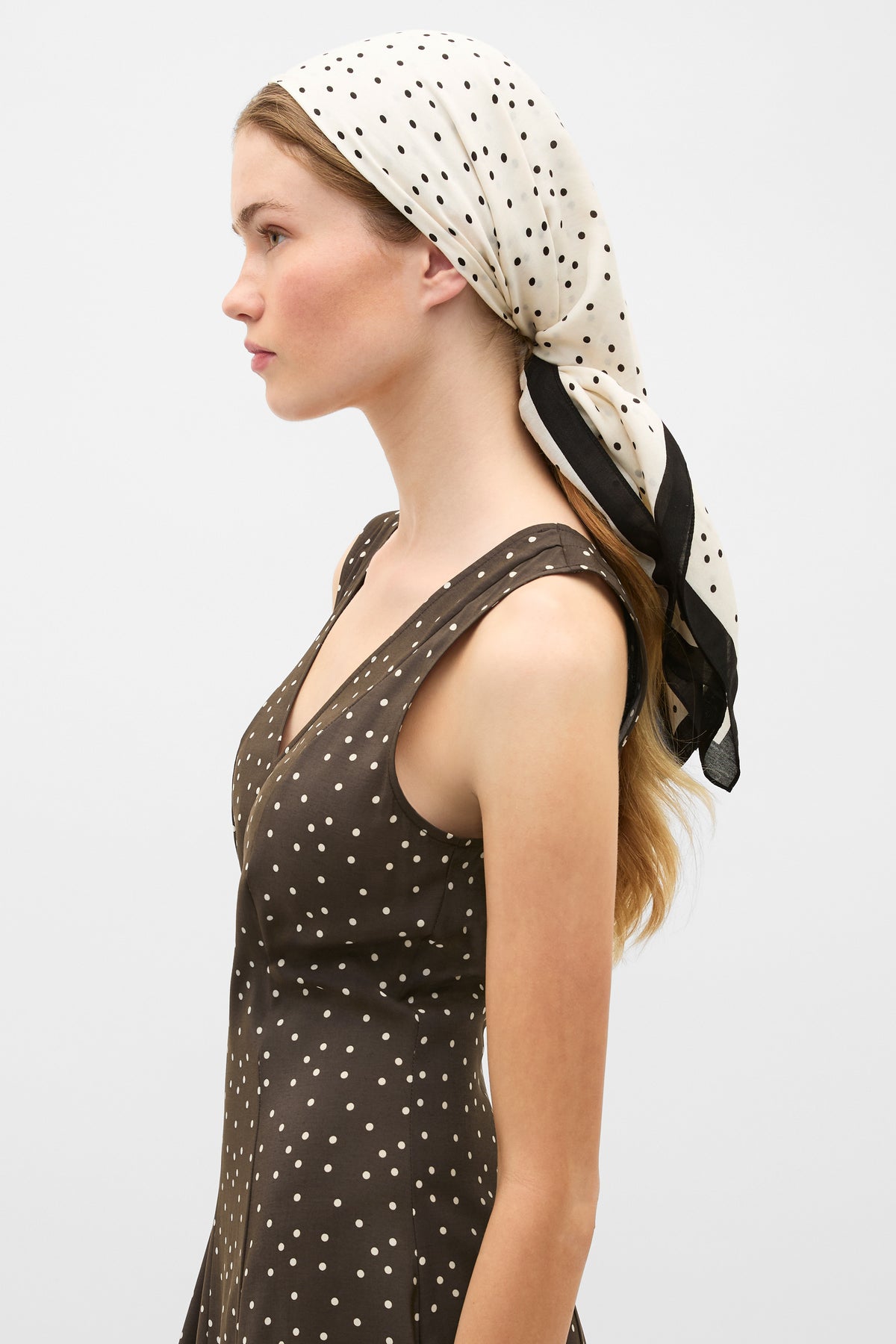 Large Scale Printed Headscarf