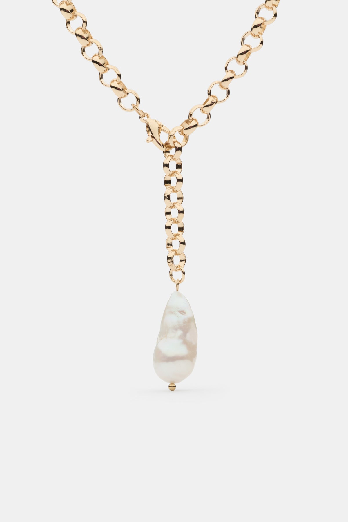 Pearl Drop Pendant Necklace