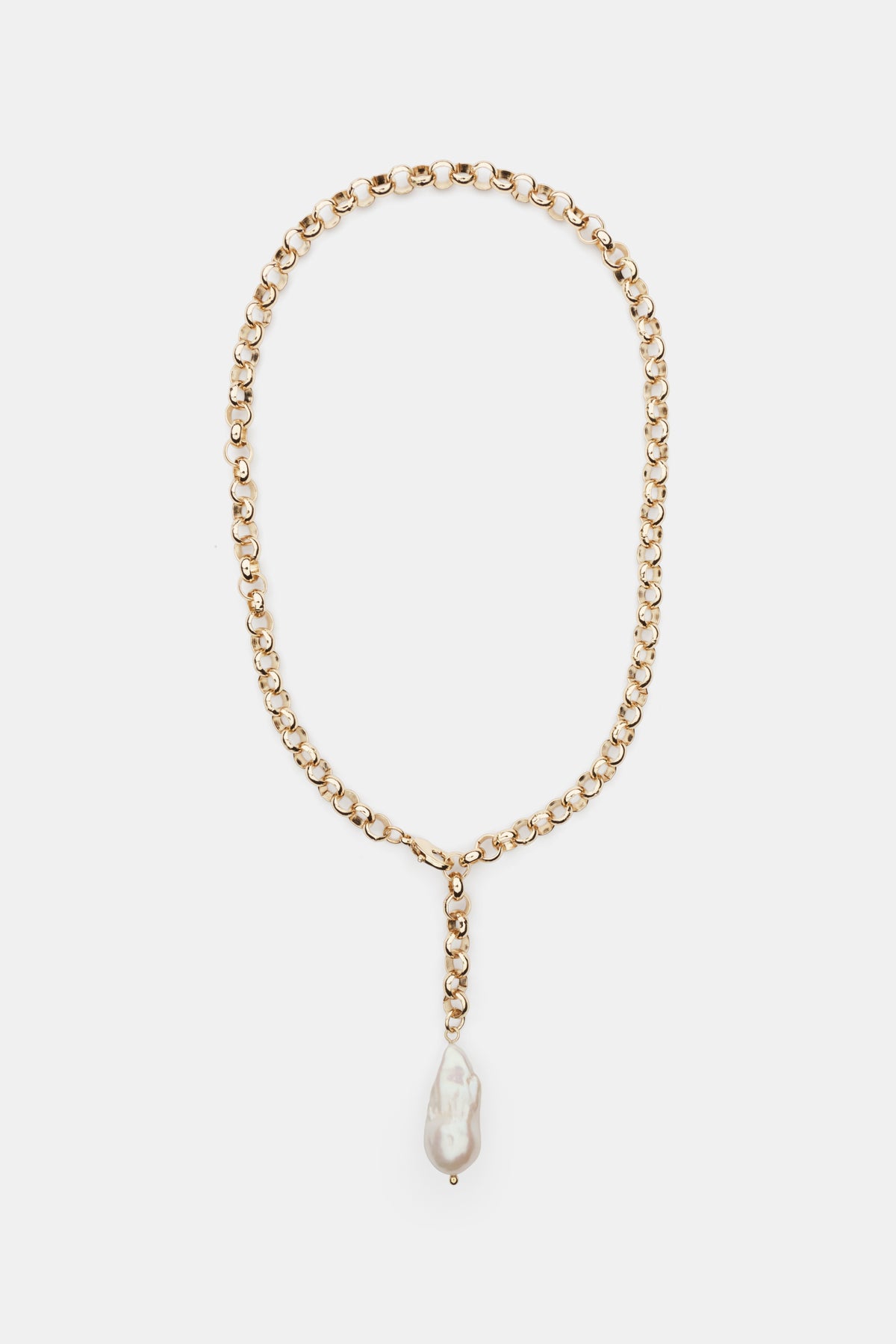 Pearl Drop Pendant Necklace