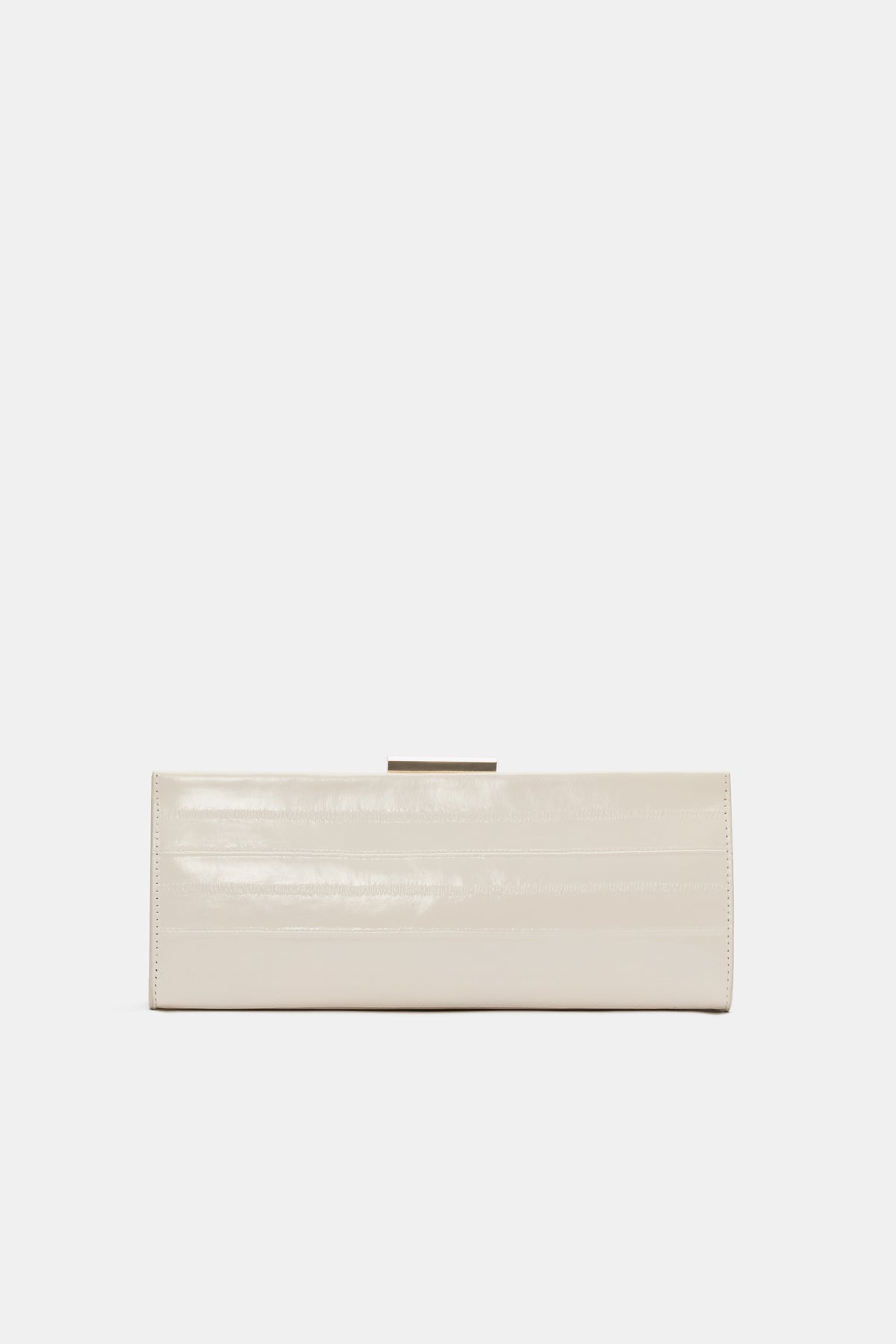 Leather Box Clutch