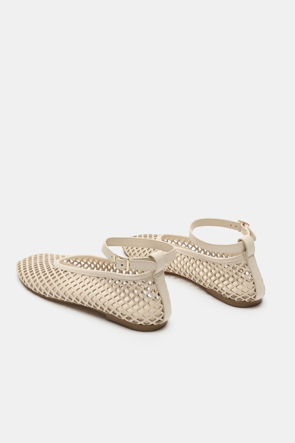 Amari Perforated Ballet Flat