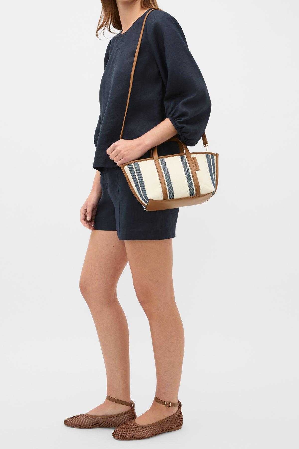 Amari Perforated Ballet Flat